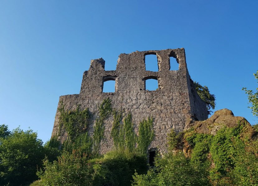 Burgruine Ramburg, Ramberg, Rhineland-Palatinate, Germany, Germany